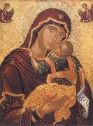 unknow artist The Virgin with child or virgin glykophilousa oil painting on canvas